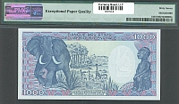 Central African Republic, P-15, 1985, 1000 Francs, R.01 804482, Gem, PMG67-EPQ(b)(200).jpg